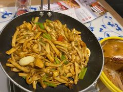 干锅菌菇-小菜园新徽菜(江阴万达店)