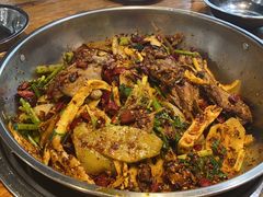 主打的干锅鸭头-安诚居干锅鸭头(八角店)
