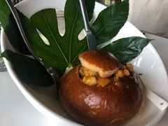 咖喱面包鸡-烛影拾光观景餐厅·创意菜·摄影·小提琴(大唐不夜城店)