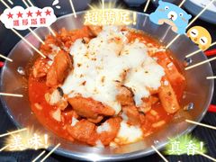 芝士炒鸡排-青春贝壳韩国烤肉(虹泉路店)