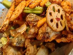 香辣干锅牛蛙-避风塘·金牌店·夜宵(金玉兰店)