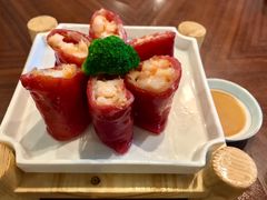红米海皇肠-香江中餐厅·招牌鱼生·老广味道(长隆香江酒店)