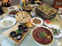 海鲜毛血旺-福谷堂煎饼卷大葱(康虹路店)