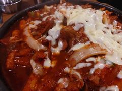 芝士年糕-包装马车·韩国料理·포장마차