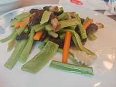 羊肚菌爆双脆-功德林素菜饭庄(前门店)