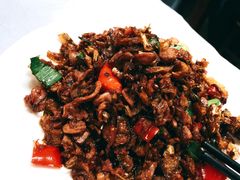白辣椒炒鸡胗-新新湘菜馆(新中街二条店)
