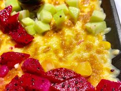 水果芝士玉米-九田家黑牛烤肉料理(万达店)
