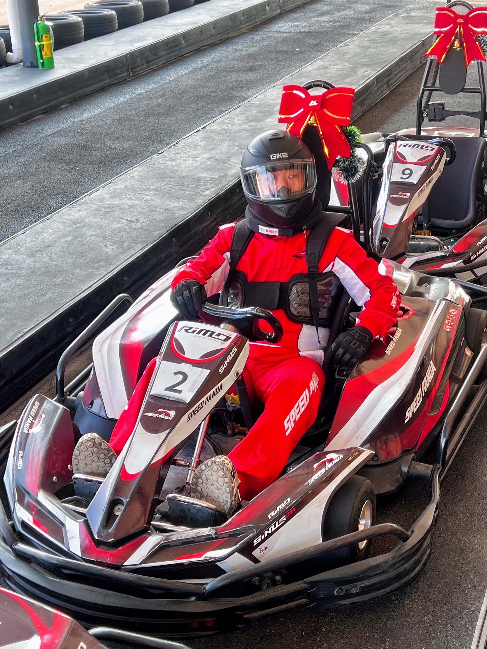 不允许成都男娃儿还没开过这么帅的卡丁车❗