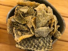 椒盐炸鱼皮-狮头牌卤味研究所·卤味饭(花城汇南区店)