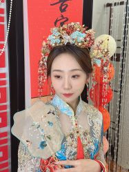 -懿沉香中式嫁衣礼服秀禾服龙凤褂马来褂旗袍总店