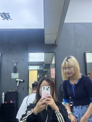 -藤野造型专业烫染接发