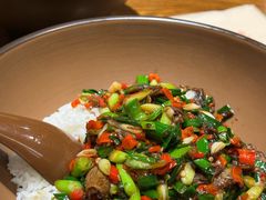 大蒜辣椒卤牛肉-德天顺盖码饭(人民西路店)