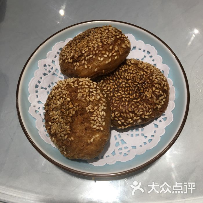 京味陈老北京芝麻烧饼图片