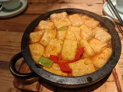 石锅包浆豆腐-缘生态云南菜·野生菌庭院餐厅(华侨城店)