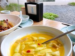 翡翠丝瓜闷鲜腐竹-宴南庭·闽味私房菜