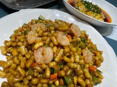 虾仁炒疙瘩-紫光园·烤鸭(吕家营店)