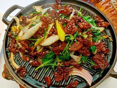 老北京烤羊肉-金家老三饭庄(常营店)