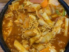 芝士年糕拉面-小米烤肉·和牛原切-创意韩料(东关店)