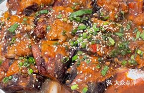Iron Plate Fried Eggplant