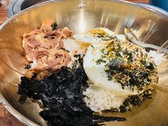 -明洞阿姨·韩式酱蟹烤肉·创意料理(三元桥店)