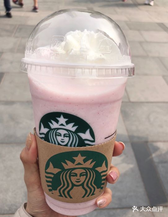 星巴克(三里屯店)草莓白巧克力风味星冰乐图片 第354张