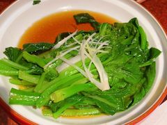 油淋脆菜心-绿茶餐厅(蓝色港湾店)