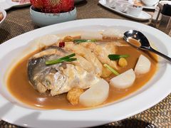 鲳鱼烧年糕-新荣记(西溪湿地店)