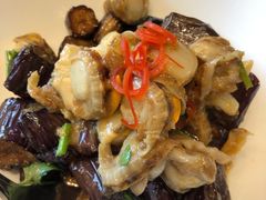 茄子拌扇贝-臻悦海宴.家宴(奥体中心店)