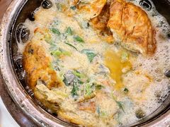 石锅鹅肝酱焗蛋-先记烧鹅王·本地粤菜(福永店)