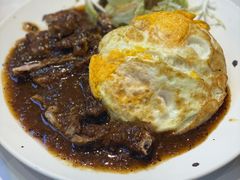 黑椒带骨猪排双蛋饭-柠檬树茶餐厅(海雅缤纷城店)