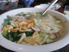 土豆咸菜肉丸子面皮-天台徐家小吃