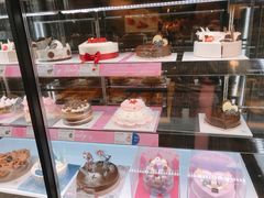 面包甜点陈列柜-巴黎贝甜(望京信万店)