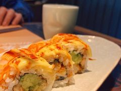 炙烤三文鱼芝士寿司-山葵家·创意料理(临平银泰城店)