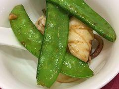 荷兰豆炒鲜鱿-太子园林酒家
