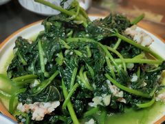虾仁地瓜叶-堂宴·老厦门私房菜(1988仙岳总店)