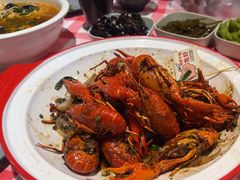 -在老街·淮安大排档·甜麻干煸龙虾·烧烤(河下古镇店)