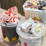 见世面了！新街口这家酸奶真的很会拉丝哎！
