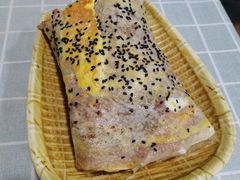 香辣煎饼果子-冷峰马家鸡蛋牛奶醪糟(八朗学五巷店)