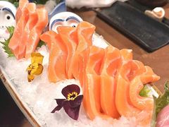 三文鱼刺身-万岛日本料理铁板烧(万泰国际店)