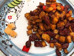 黑椒牛肉粒-中国吉菜名店广源宾馆餐厅