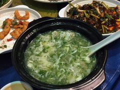 荠菜小馄饨银鱼羹-建国328 本帮小馆·面馆