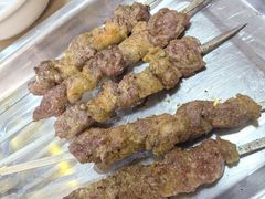 烤羊肉串-香满锅老北京羊蝎子火锅·家常菜(新街口店)