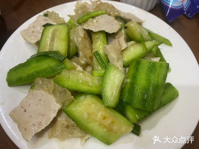 万兴菜馆(龙华店)丝瓜炒猪皮图片