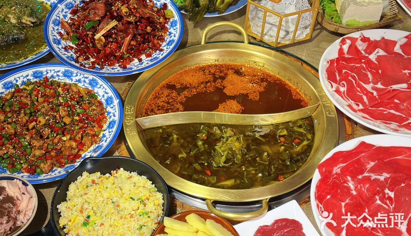 我看看，在高新他家的铜锅涮肉谁还没吃过⁉️