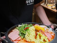 -草家酱蟹炭火烤肉店(珲春南路一店)