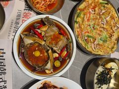 -草家酱蟹炭火烤肉店(珲春南路一店)