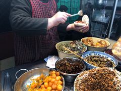-清真马乐贝腊牛肉蛋黄菜夹馍(马蓉洒金桥店)