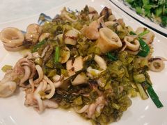 酸菜炒鱿鱼-温岭人家(红花北路店)