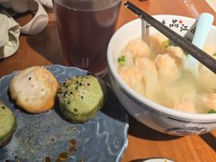 荠菜银鱼虾肉生煎-鑫震源·苏式大虾生煎(山塘街店)