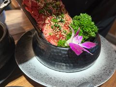 -明洞阿姨·韩式酱蟹烤肉·创意料理(三元桥店)